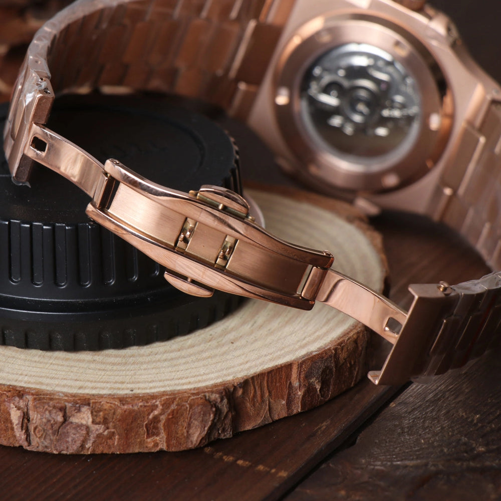 Seiko Nautilus | Rose Gold Chocolate