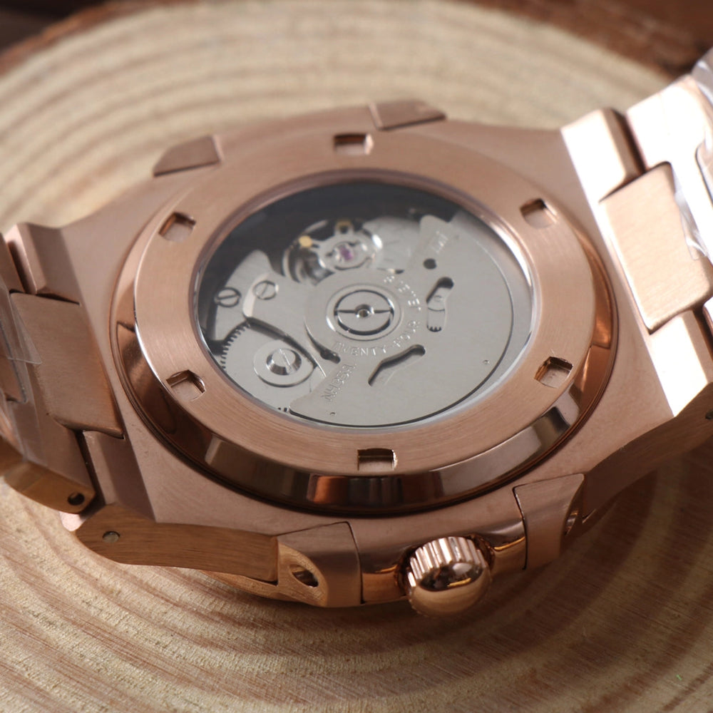 Seiko Nautilus | Rose Gold Chocolate