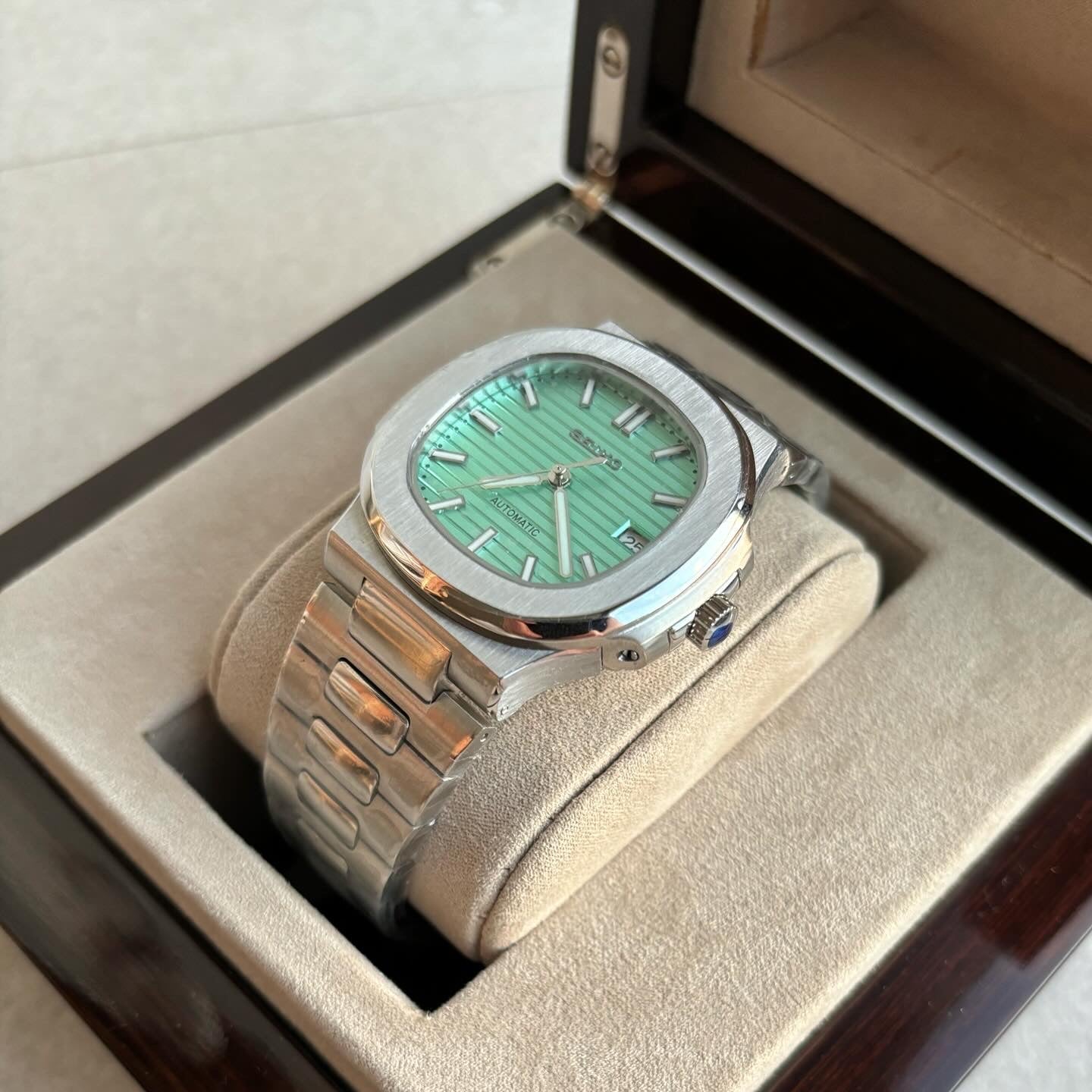 Seiko Nautilus | Tiffany Blue