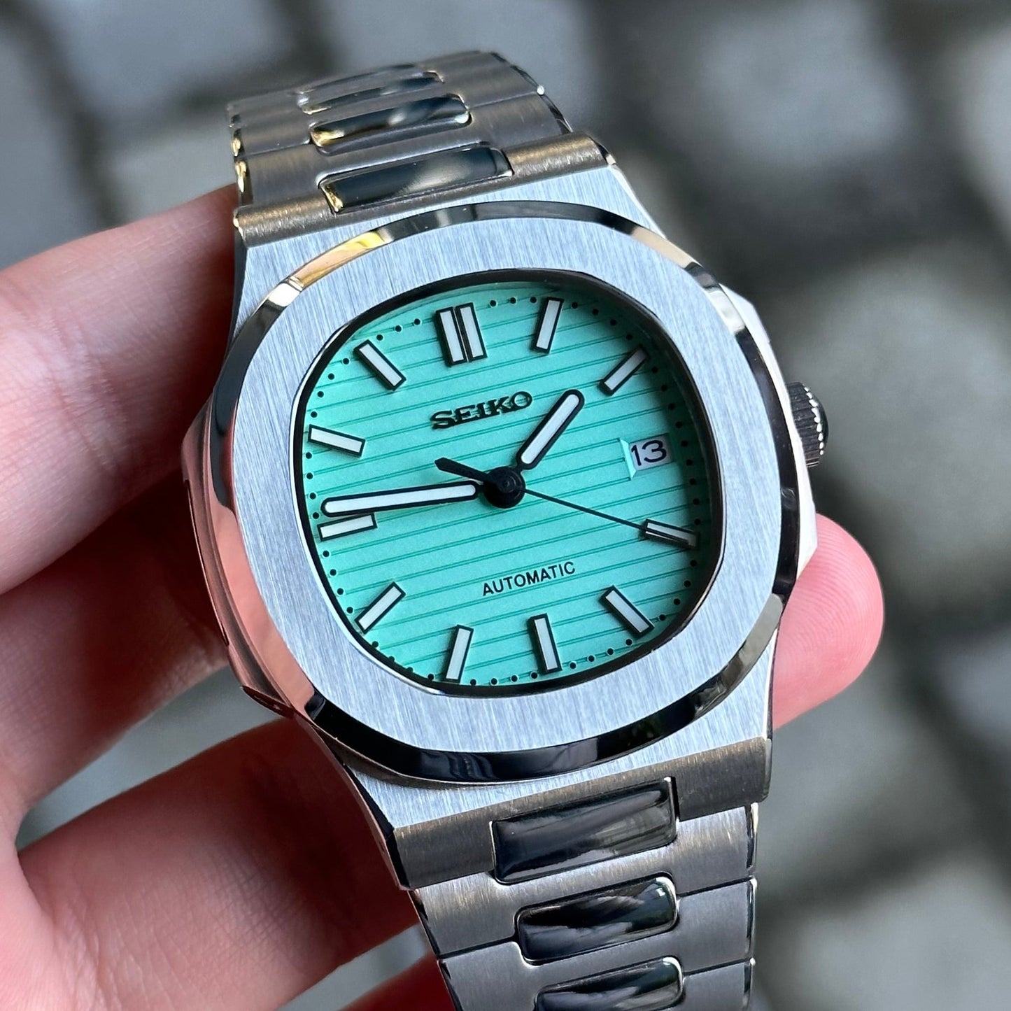 Seiko Nautilus | Tiffany Blue