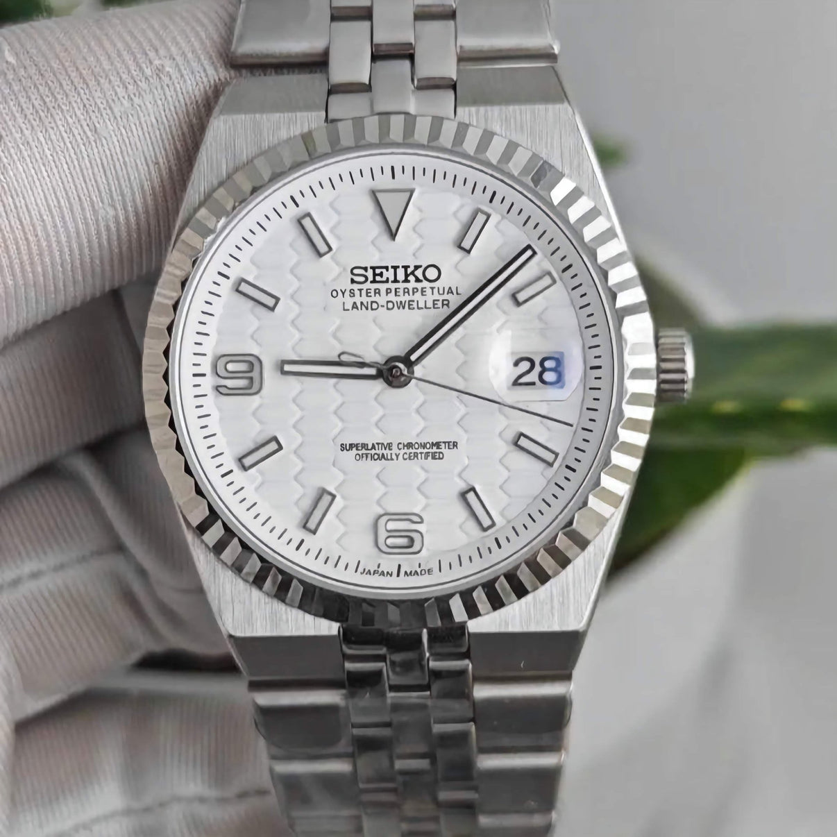 Seiko Land Dweller | Fresh White