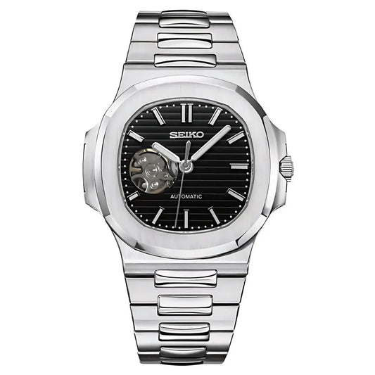 Seiko Nautilus | Black Open Heart