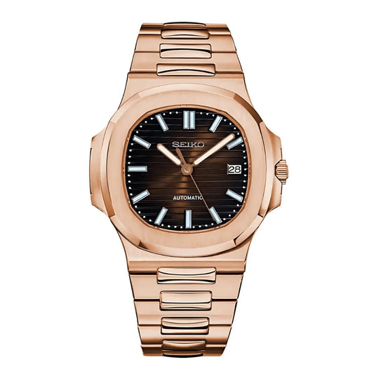 Seiko Nautilus | Rose Gold Chocolate